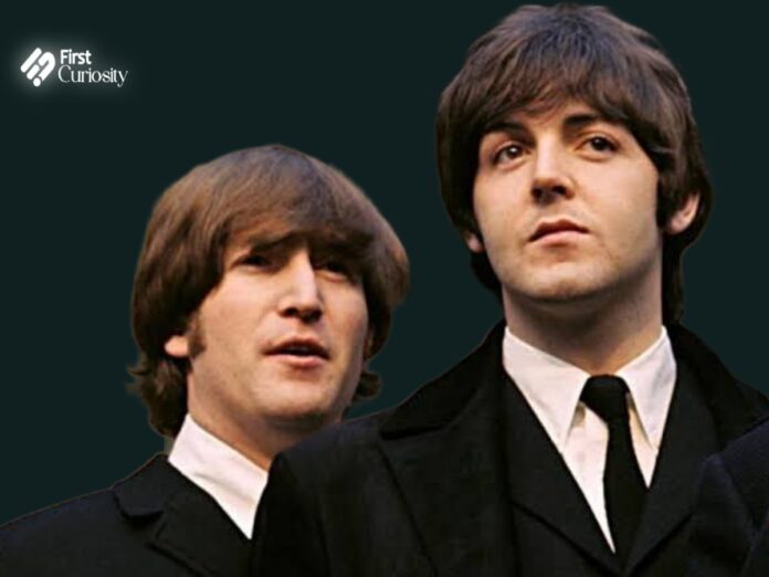 John Lennon (Left) and Paul McCartney (Right)