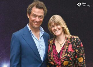 Dominic West and wife Catherine FitzGerald