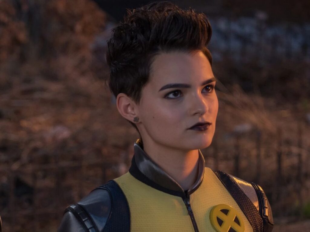 Brianna Hildebrand as Negasonic Teenage Warhead in Deadpool and Wolverine