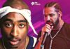 Tupac Shakur (Left) and Drake (Right)