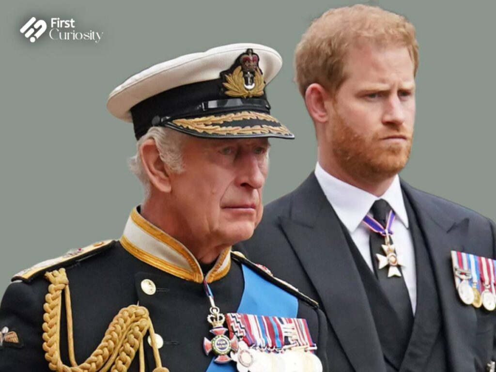 King Charles and Prince Harry