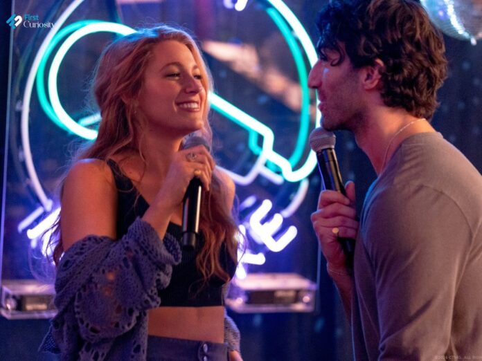 Blake Lively and Justin Baldoni in 'It Ends With Us' (Source: PEOPLE)