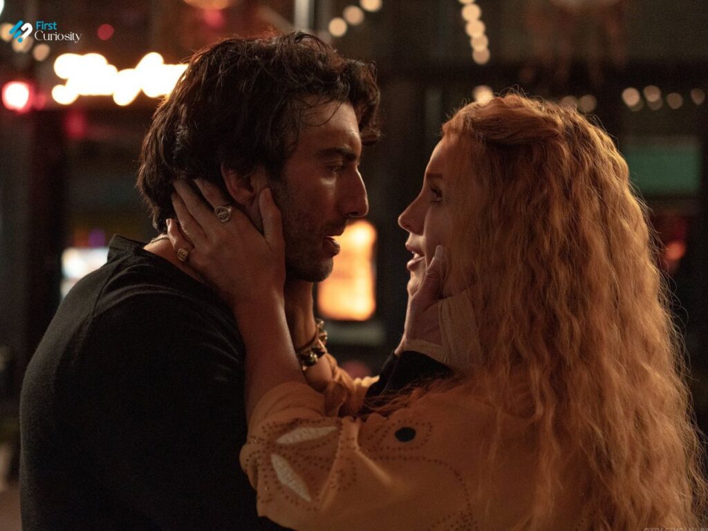 Justin Baldoni and Blake Lively in 'It Ends With Us' (Source: PEOPLE)