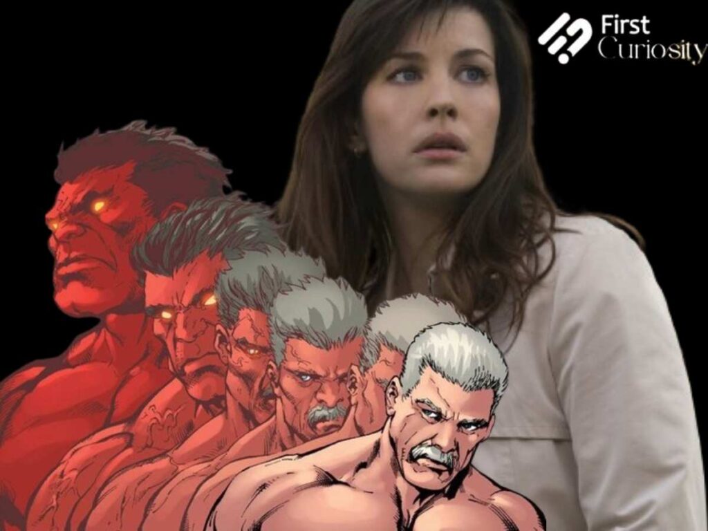 Liv Tyler's Betty Ross and Red-Hulk