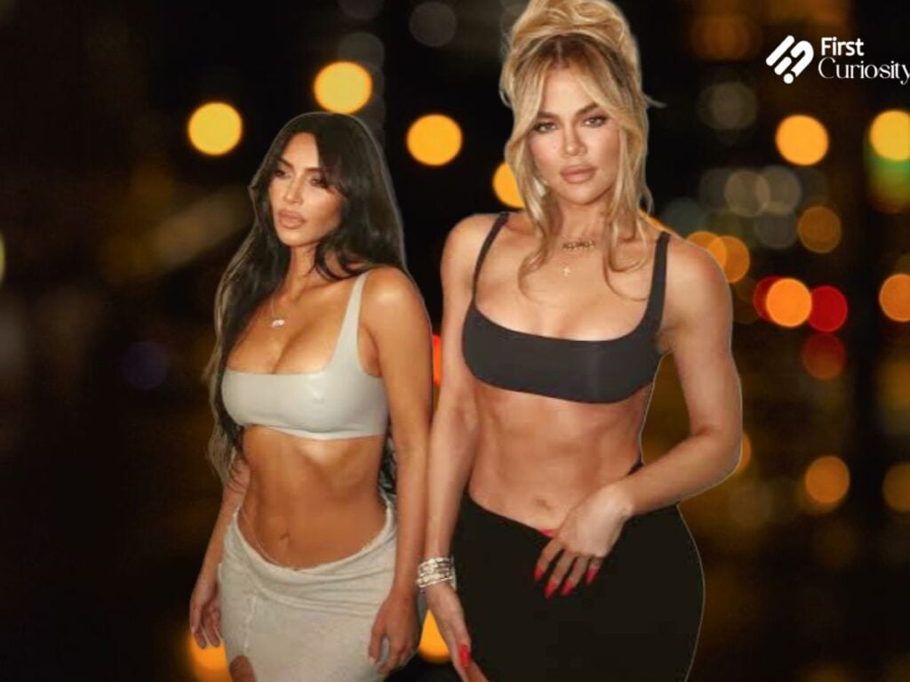 Kim and Khloe