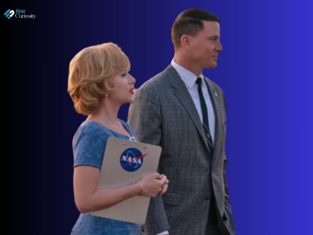 Scarlett Johannson and Channing Tatum in 'Fly Me To The Moon'