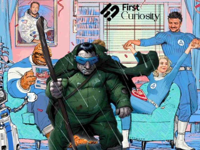 Mole Man and Fantastic Four