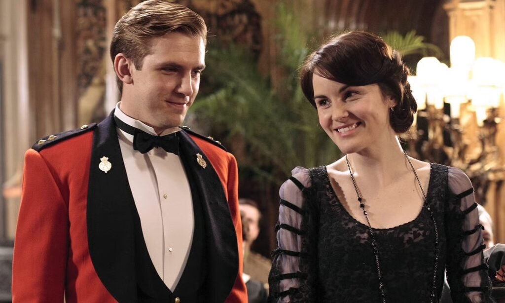 Matthew and Mary in 'Downton Abbey'