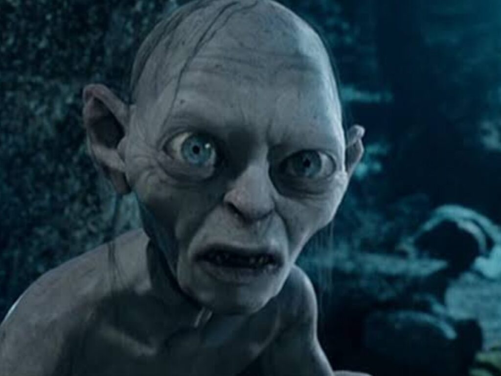 Gollum in 'The Lord Of The Rings'