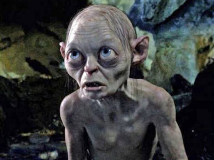Andy Serkis as Gollum in 'The Lord Of The Rings'