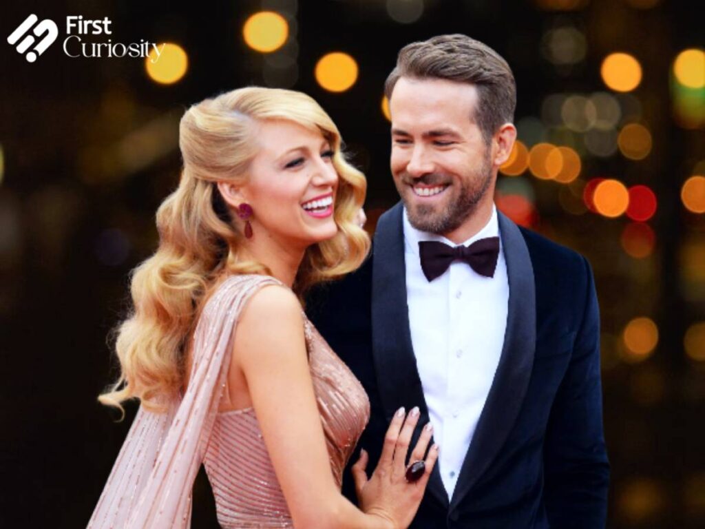 Blake Lively with Ryan Reynolds 