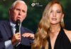 Mike Pence and Jennifer Lawrence