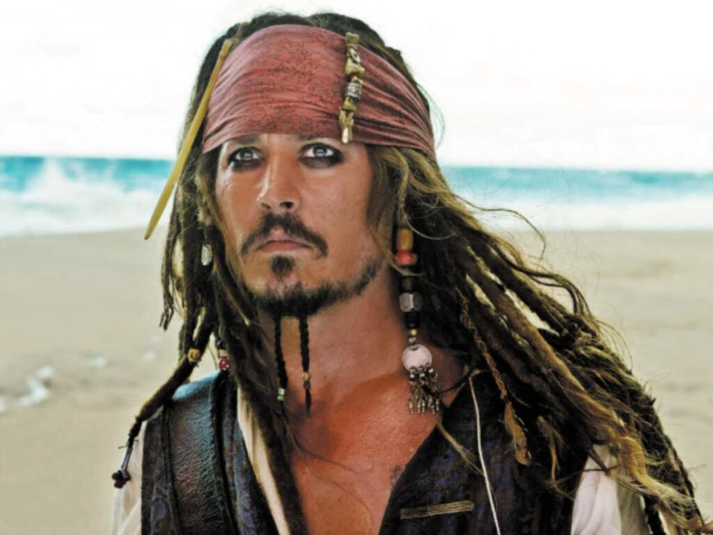 Johnny Depp as Jack Sparrow 