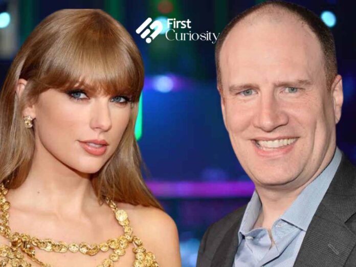 Taylor Swift and Kevin Feige