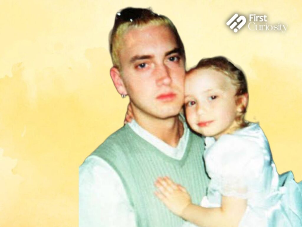 Eminem With His Daughter Hailey