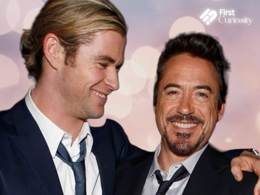 Chris Hemsworth and Robert Downey Jr