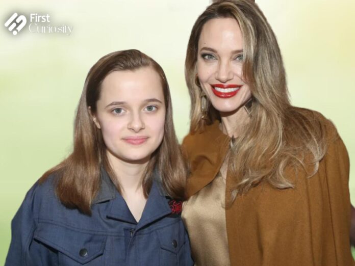 Vivienne and Angelina Jolie