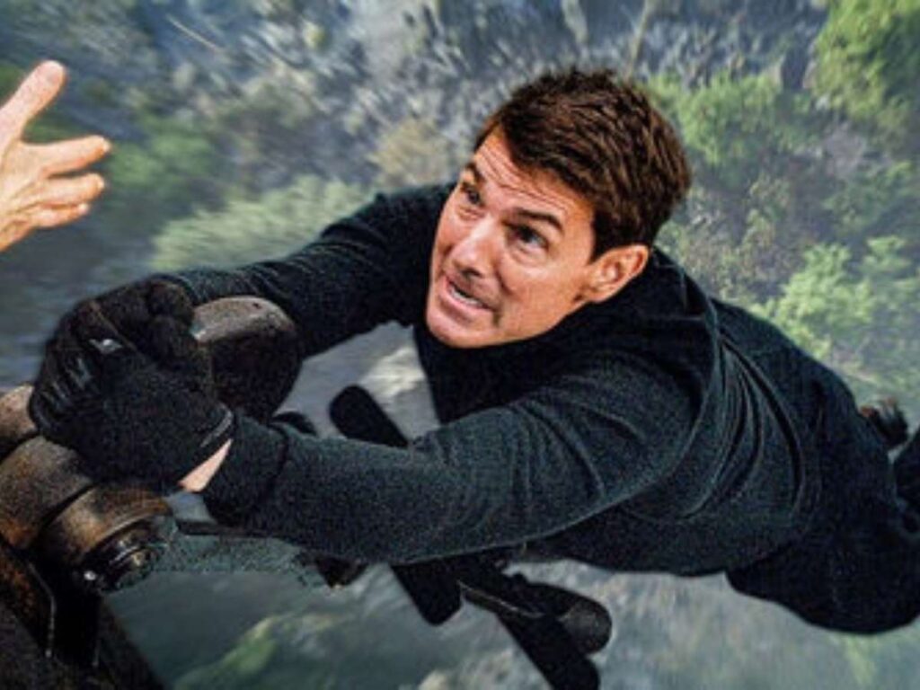 Tom Cruise in Mission Impossible 