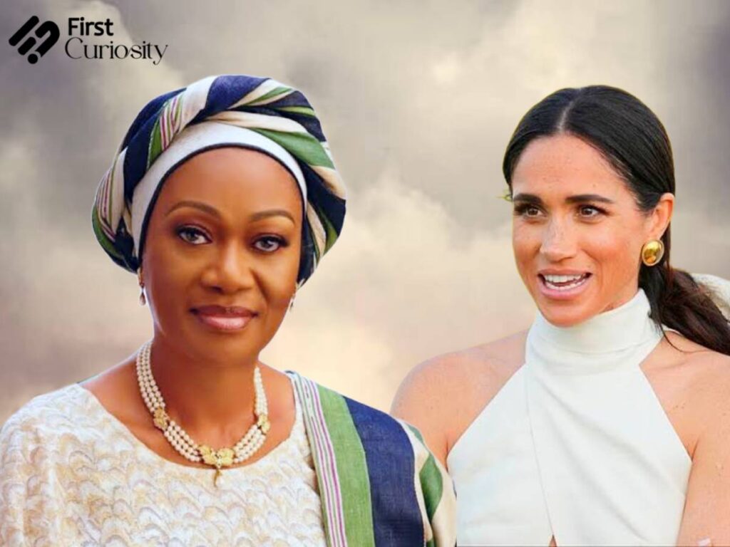 Nigeria's First Lady and Meghan Markle