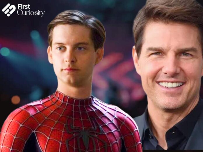 Tobey Maguire's Spider-Man and Tom Cruise