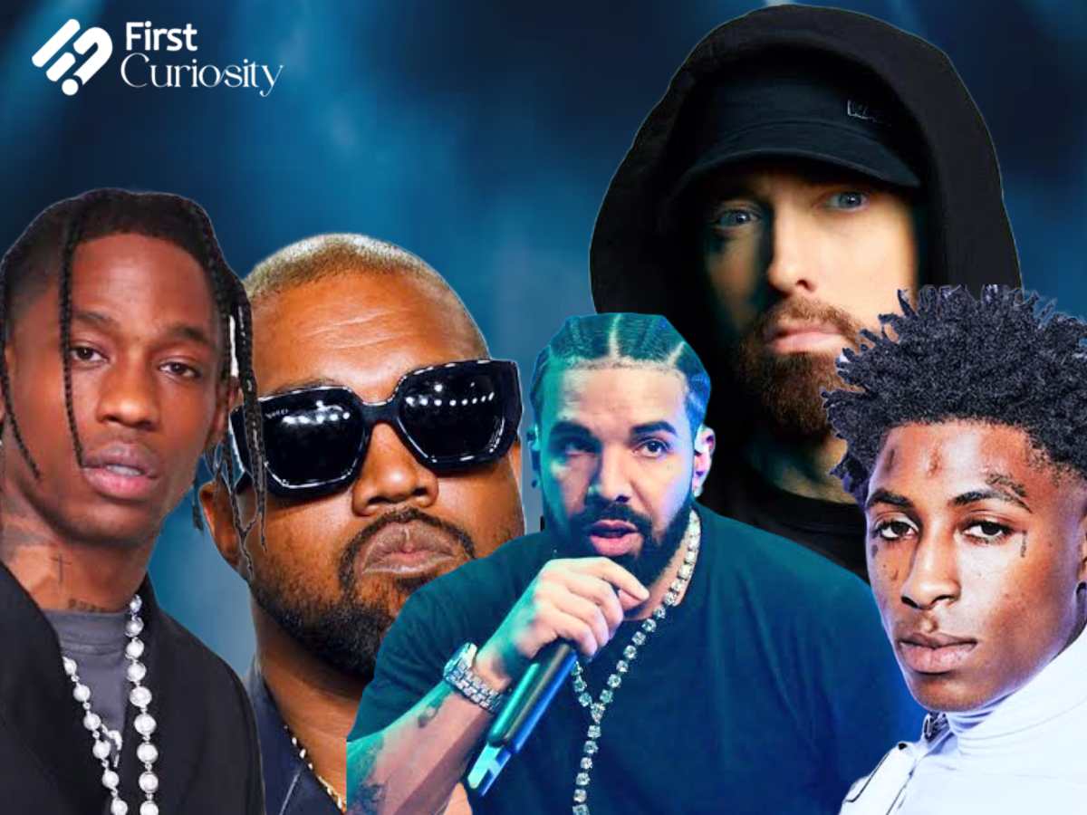 Eminem Was The Most Viewed Rapper On YouTube In 2023 And Kanye West Is