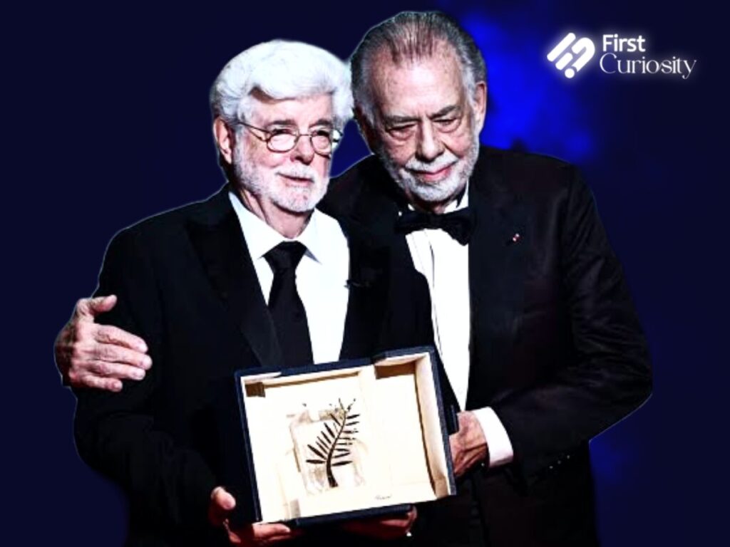George Lucas wins the Palm d'Or 