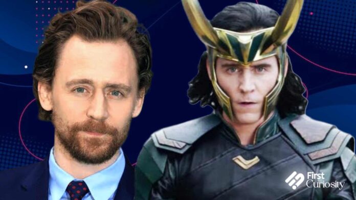 Tom Hiddleston and him as Loki