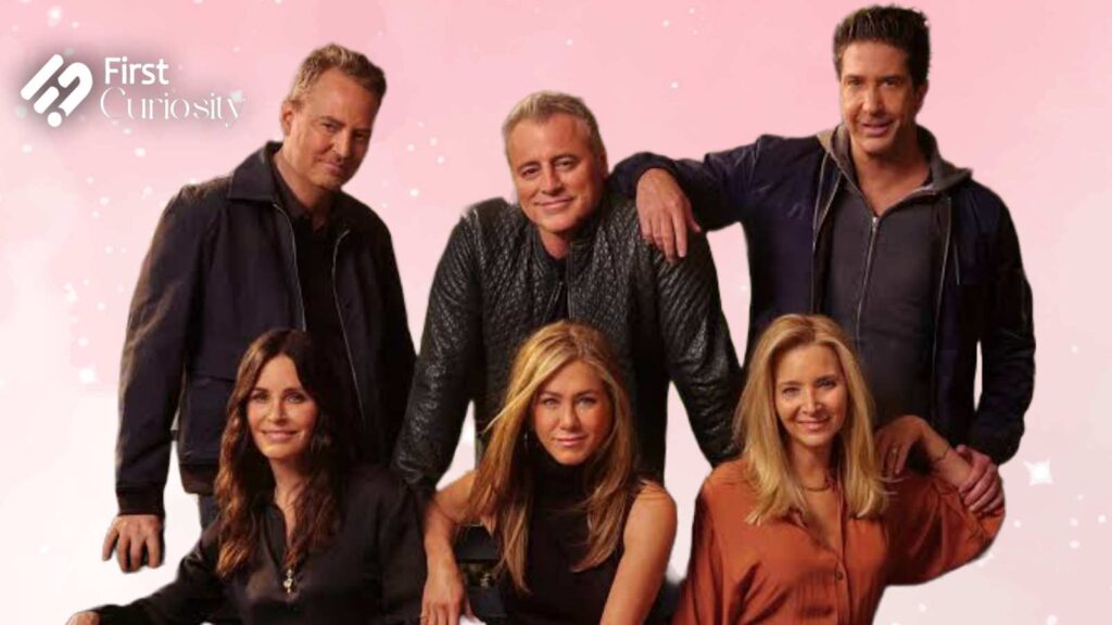 The cast of FRIENDS