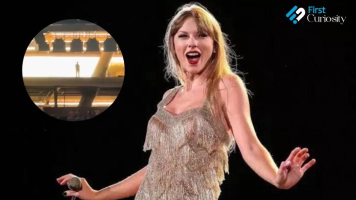 The mysterios figure spotted at Taylor Swift's Eras Tour