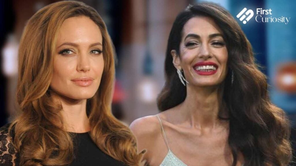 Angelina Jolie and Amal Clooney