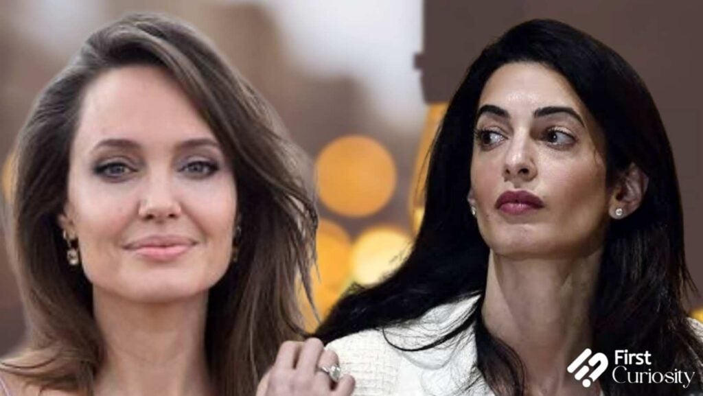 Angelina Jolie and Amal Clooney