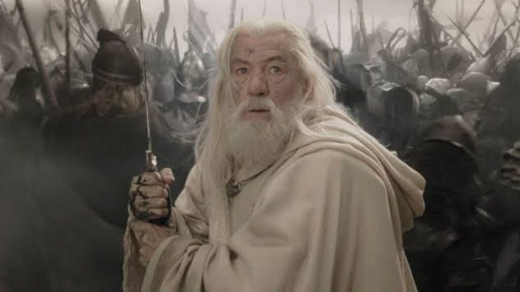 Ian McKellen as Gandalf 