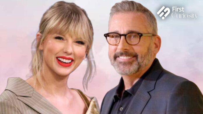 Taylor Swift and Steve Carell