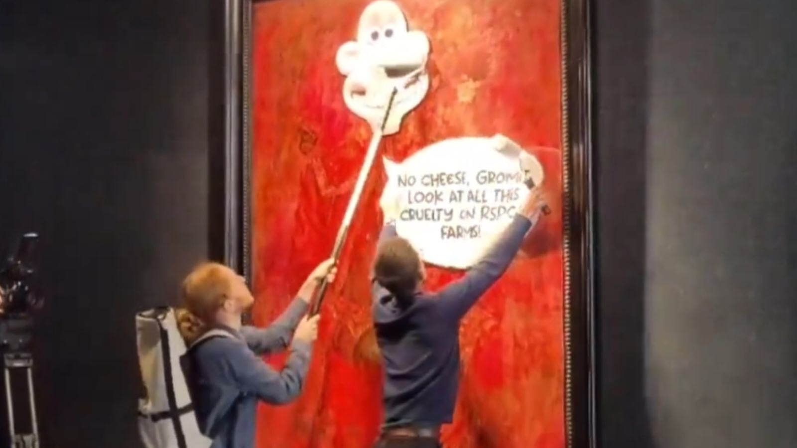 Watch: Animal Rights Activists Deface King Charles III's First Official ...
