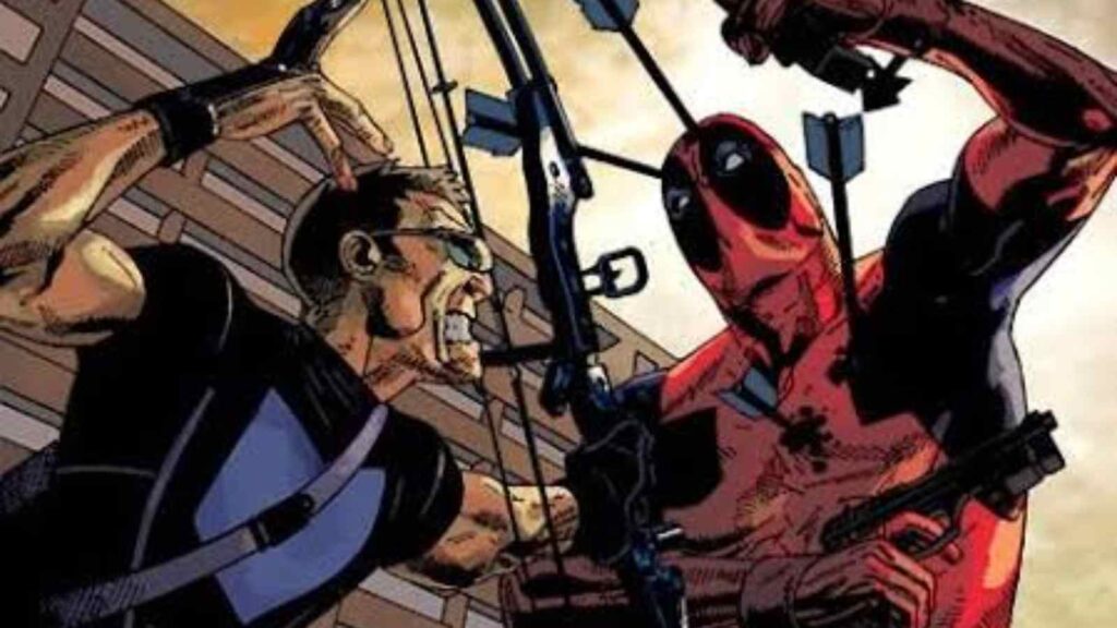Hawkeye and Deadpool