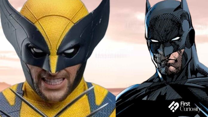 White eyed Wolverine and Batman