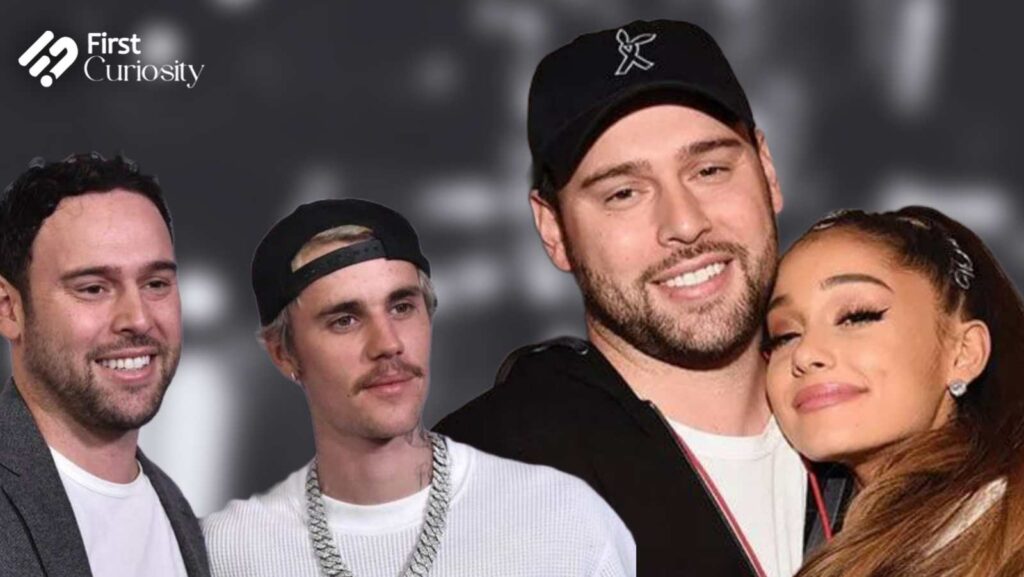 Scooter Braun and Justin Bieber, Scooter Braun and Ariana Grande