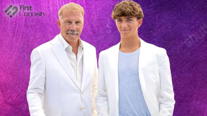 Kevin Costner and his son