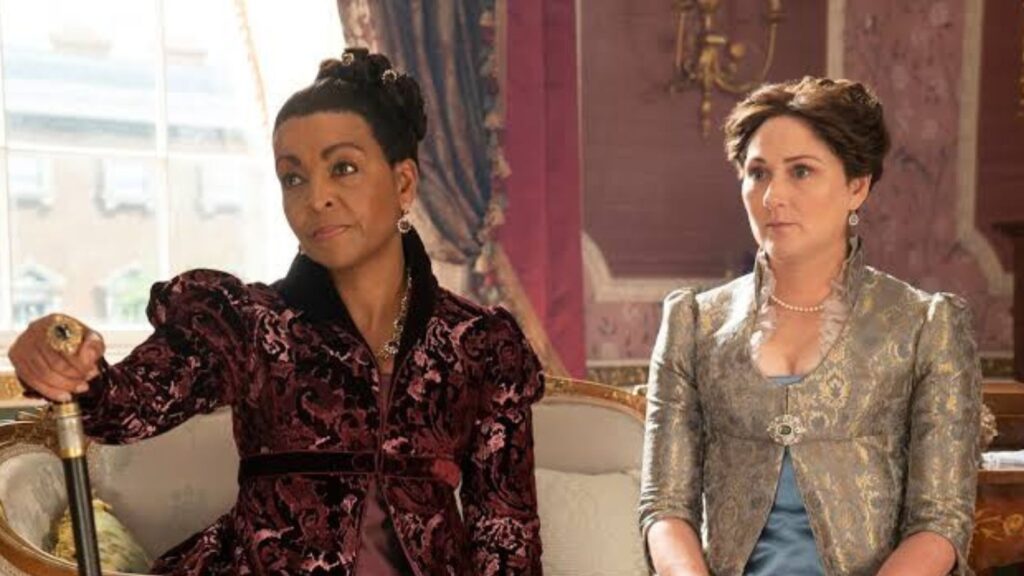 Lady Danbury and Violet Bridgerton from 'Bridgerton' (Image: Netflix)