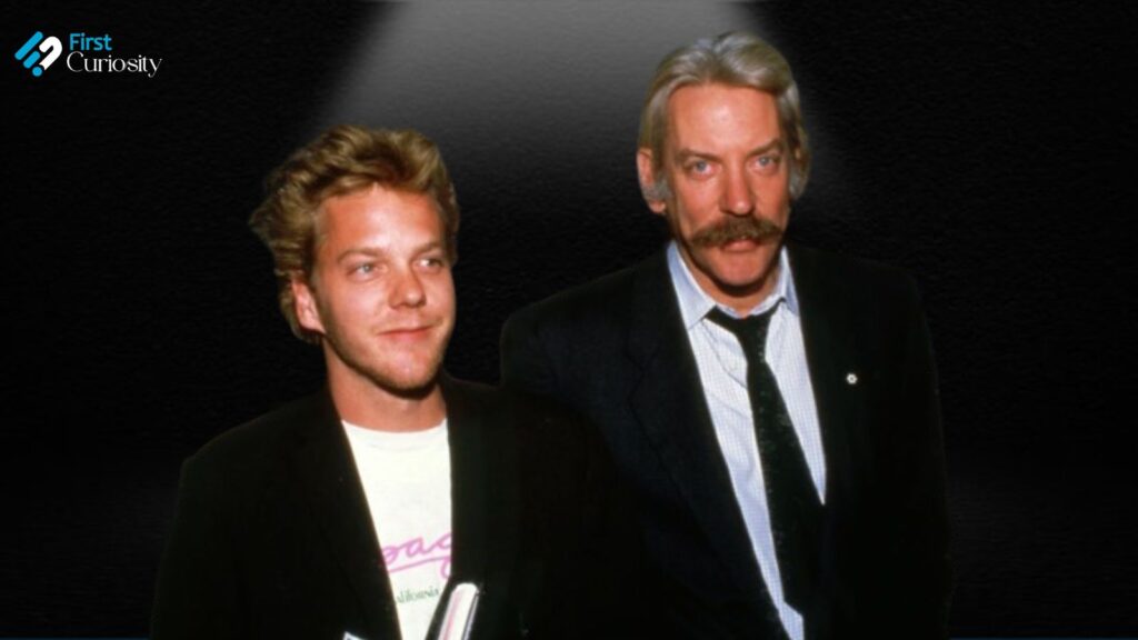 Kiefer and Donald Sutherland