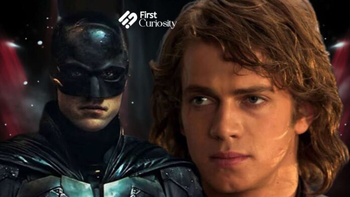 Robert Pattinson as Batman and Hayden Christensen as Anakin Skywalker