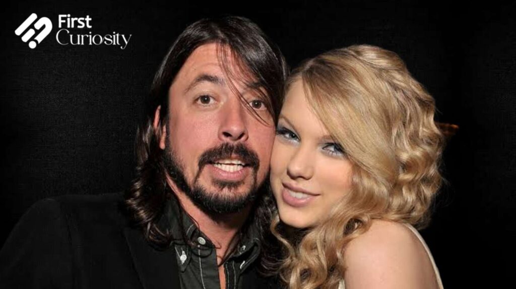 Dave Grohl and Taylor Swift