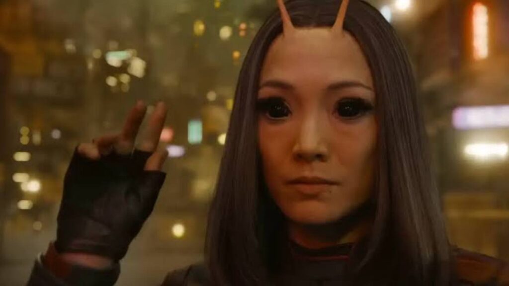 Pom Klementieff as Mantis in Guardians of the Galaxy