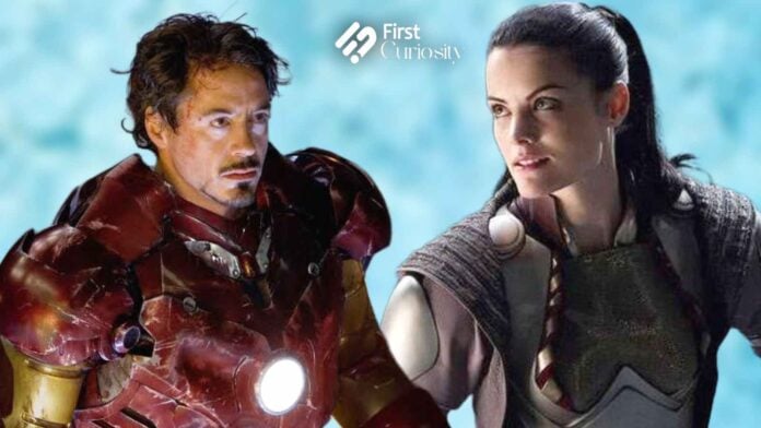 Iron Man and Lady Sif