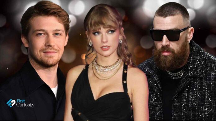 Joe Alwyn, Taylor Swift and Travis Kelce