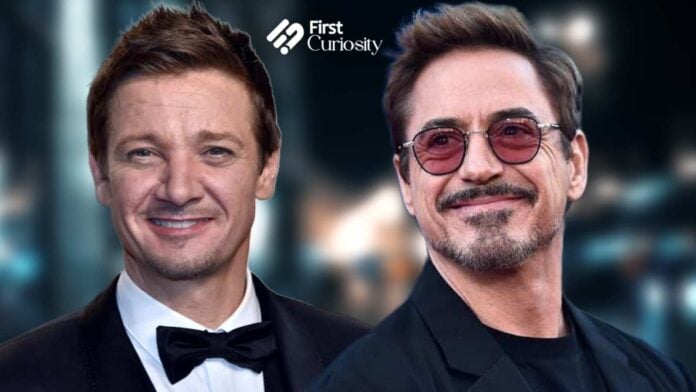 Jeremy Renner and Robert Downey Jr