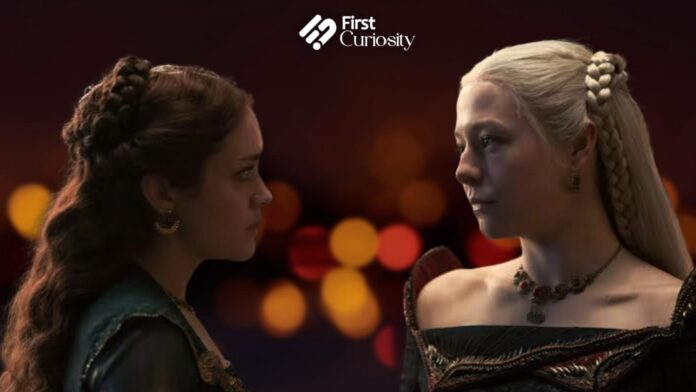 Alicent and Rhaenyra in 'House Of The Dragon'
