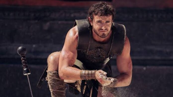 Paul Mescal in 'Gladiator II'