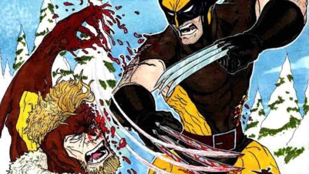 Sabretooth and Wolverine