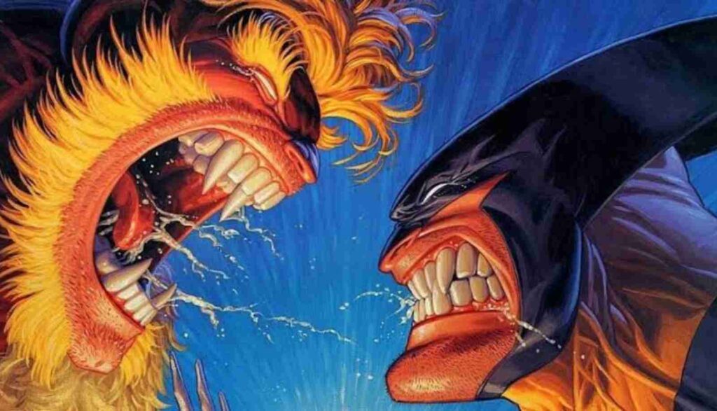 Sabretooth and Wolverine